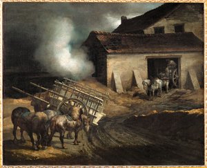 De fire tallerkenene. Gipsovnen … av Theodore Gericault