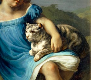 Louise Vernet as child … av Theodore Gericault