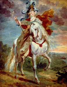 Marie de Medici ved Pont-de-Ce av Theodore Gericault
