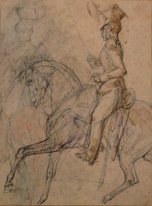 Offiser for de polske lanserne av Theodore Gericault