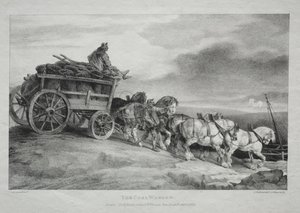 Kullvognen av Theodore Gericault