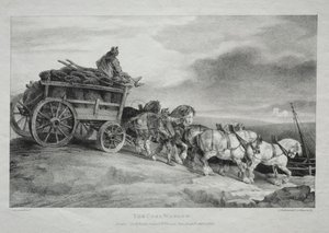 Kullvognen, 1821. av Theodore Gericault