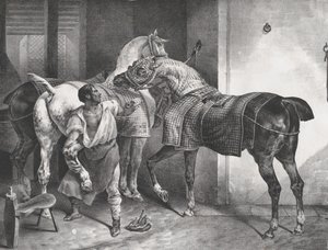 Den engelske smeden, 1822. av Theodore Gericault