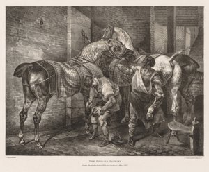 Den engelske hovslageren av Theodore Gericault