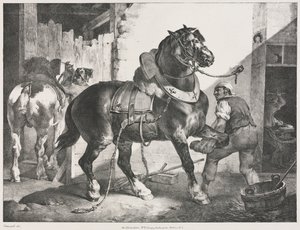 Den franske smeden av Theodore Gericault
