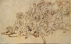 Flåten til Medusa av Theodore Gericault