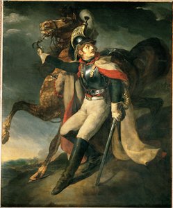 Såret dragon forlater kryssild … av Theodore Gericault