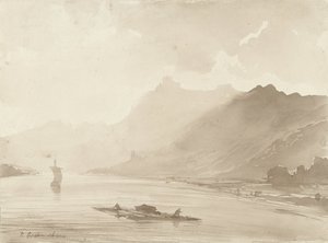 Ansiktet mot Rhinen av Theodore Gudin