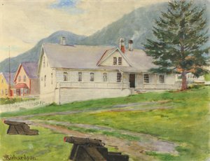 Tidligere guvernørs hus, Sitka, 1905.