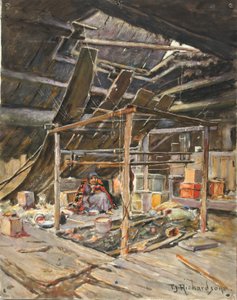 Innfødt interiør, ca. 1880-1914.