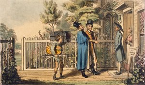 Illustrasjon fra "Life of an Actor", pub. 1825.