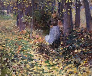Høstsollys, 1888
