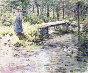 Den lille broen av Theodore Robinson