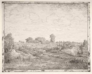 Plantesletten i Biau av Theodore Rousseau