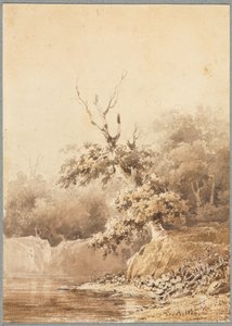 Landskap av Theodore Rousseau