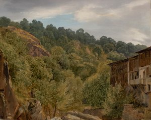 Auvergne landsbygda av Theodore Rousseau