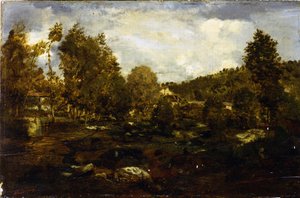 Tiffauge-dalen av Pierre Etienne Theodore Rousseau