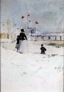 På stranda av Theodore Roussel