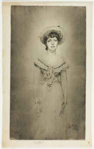 Portrett av frøken Hetty Pettigrew