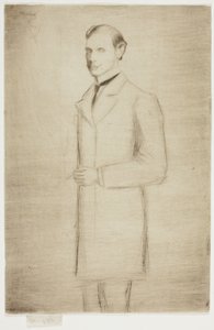 Portrett av Walter Dowdeswell, Esq. av Theodore Roussel