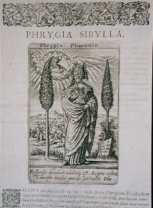The Phrygian Sibyl, kopi av illustrasjon fra 