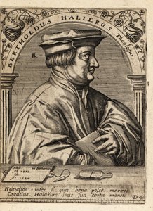Berchtold Haller av Theodore de Bry