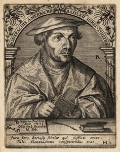 Boniface Amerbach av Theodore de Bry