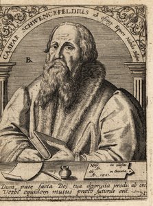 Caspar Schwenckfeld av Theodore de Bry