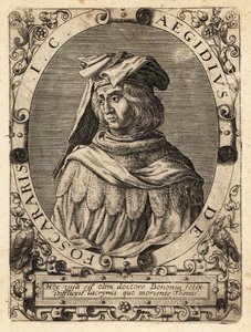 Egidio Foscherari, d. 1289, italiensk jurist. av Theodore de Bry