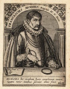 Francois Modius, flamsk jurist og humanist av Theodore de Bry