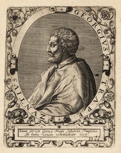 George av Trebizond , gresk filosof. av Theodore de Bry