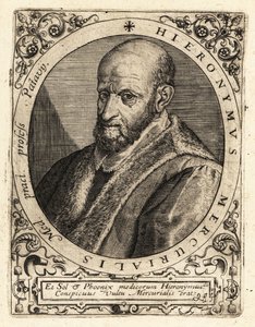 Girolamo Mercuriale , italiensk filolog av Theodore de Bry