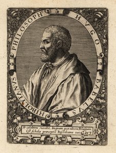 Hugues Babet , fransk filosof. av Theodore de Bry