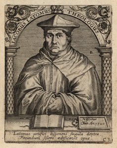 Jacques Masson, c1475-1544, flamsk teolog. av Theodore de Bry