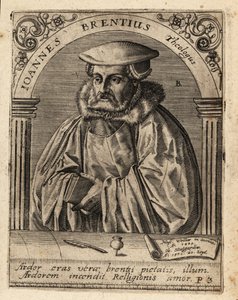 John Brenz av Theodore de Bry