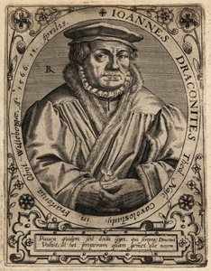 Johann Draconites av Theodore de Bry