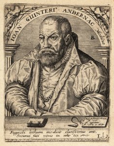 Johann Winter von Andernach, tysk lege av Theodore de Bry