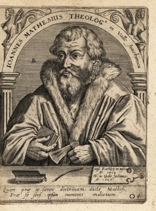Johannes Mathesius av Theodore de Bry