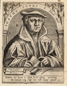 Justus Jonas, den eldste av Theodore de Bry