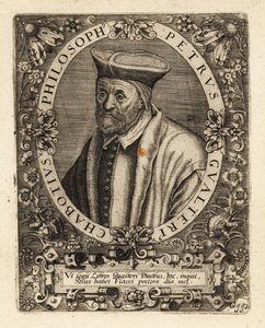 Pierre Gautier Chabot , fransk humanistisk forfatter. av Theodore de Bry