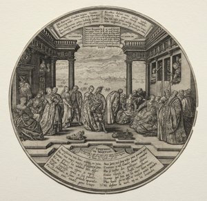 Den venetianske ballen. av Theodore de Bry