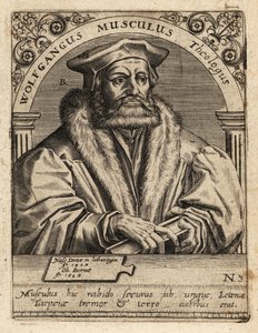Wolfgang Musculus av Theodore de Bry