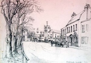 Highgate kapell av Theophil-Lindsey Aspland