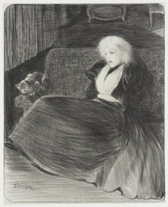 Skjør sang av Théophile Alexandre Steinlen