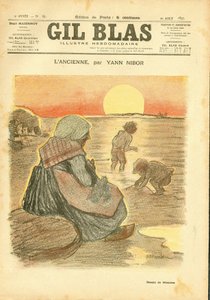 Cover av "" Gil Blas"" av Théophile Alexandre Steinlen