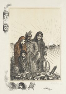 Tilbake til hjemmet av Théophile Alexandre Steinlen