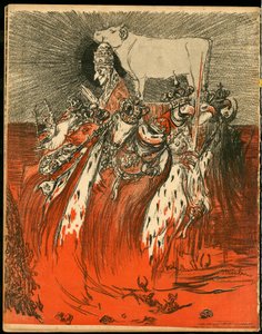 The Butter Plate, nummer 47, Satirical in Colors av Théophile Alexandre Steinlen