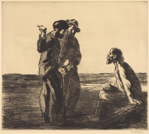 Tre følgesvenner av Théophile Alexandre Steinlen