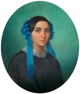 Portrett av en ung jente, 1843 av Theophile Gautier
