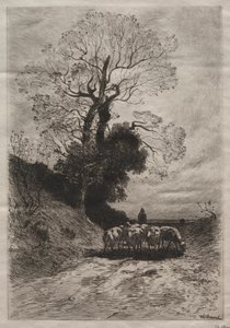 Retur av flokken, c. 1870.